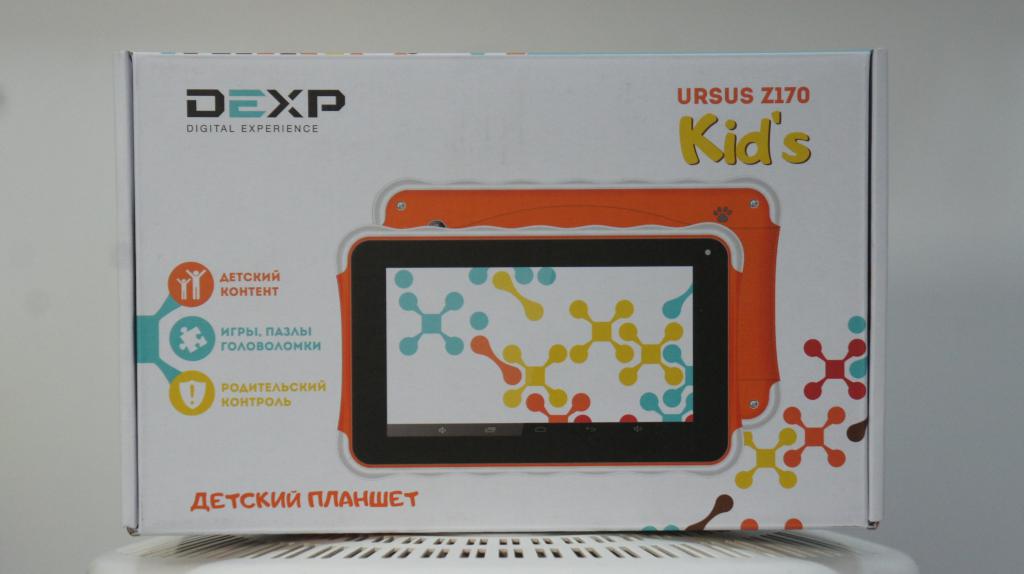 Детский планшет DEXP Kid's