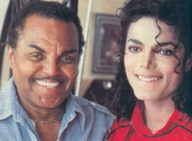 Джо Джексон с сыном Майклом