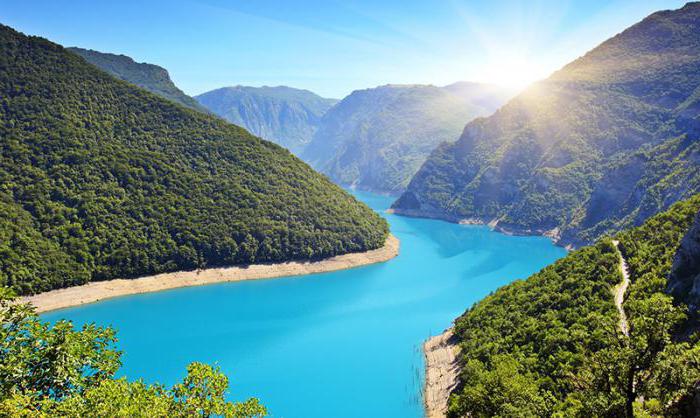 Черногория, Пивское озеро
