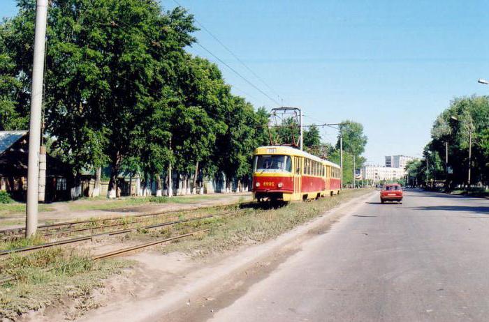 Трамвай в г. Ульяновске