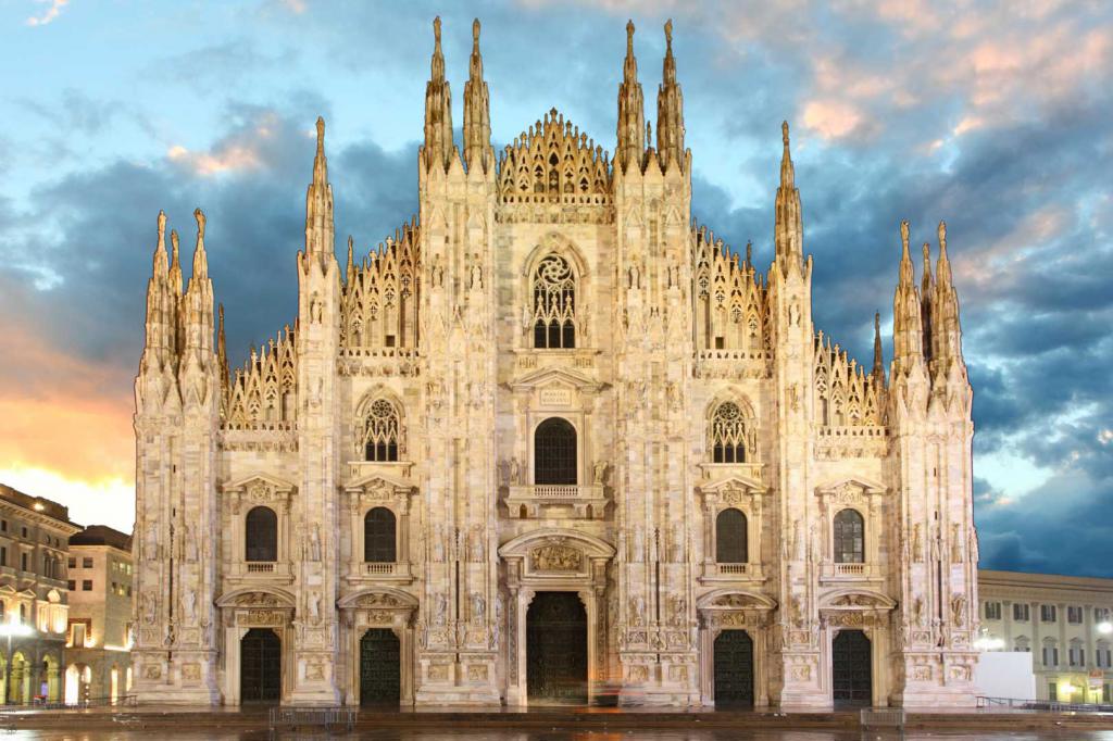 Готический Миланский кафедральный Собор