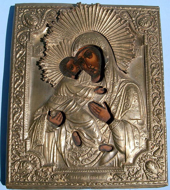 икона божьей матери 18 век