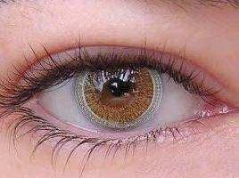 оттеночные линзы для карих глаз