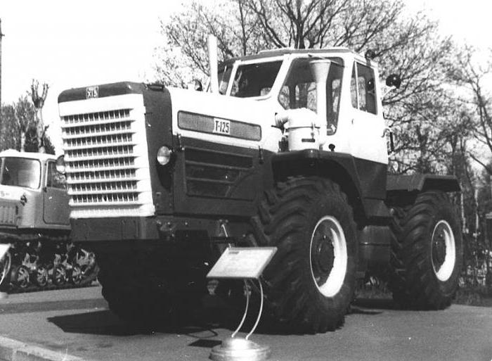 Трактор Т 125 схема
