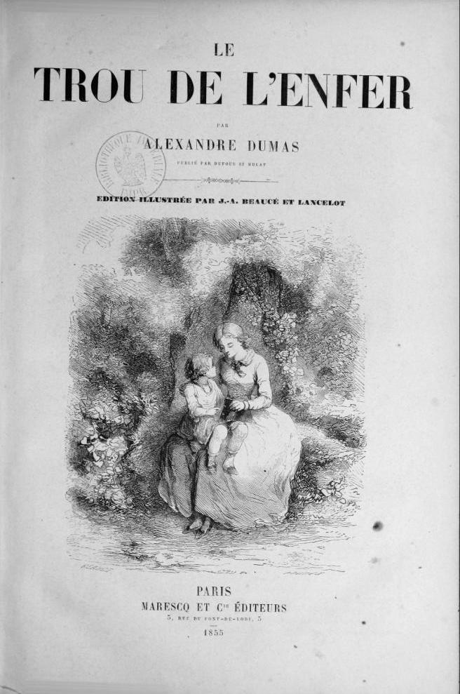 "Ущелье дьявола", Франция, 1855 год