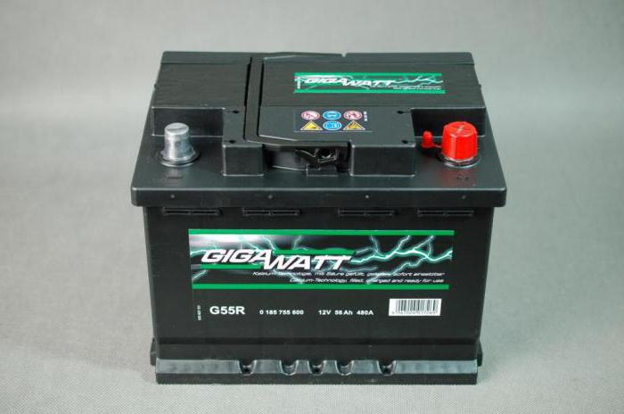 Автомобильные аккумуляторы GIGAWATT: отзывы, описание, характеристики