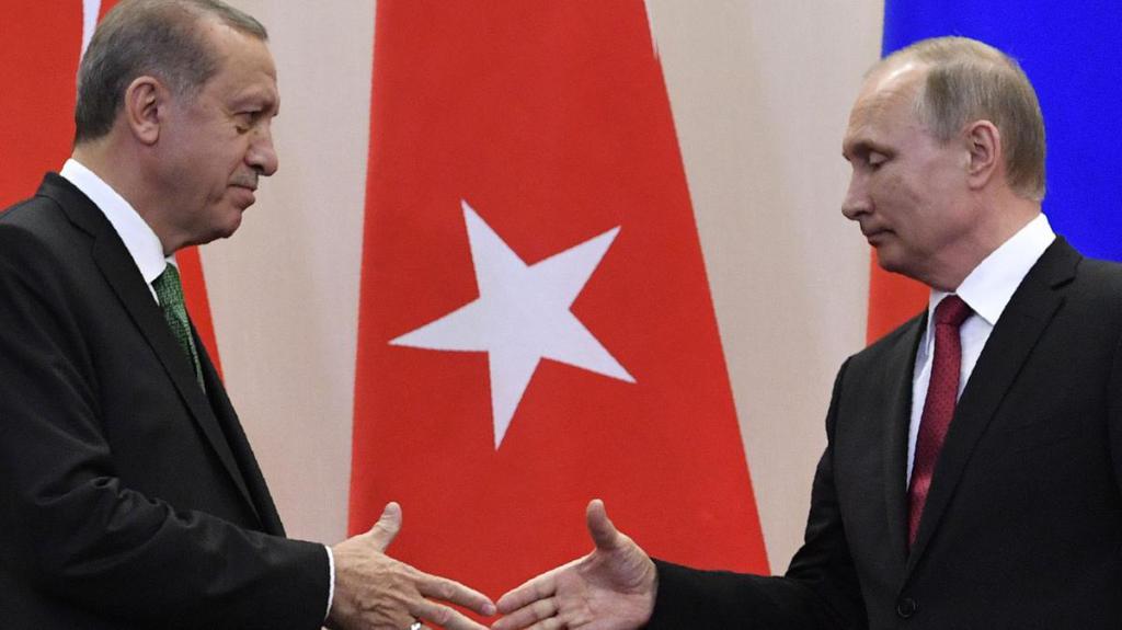 Встреча Эрдогана и Путина