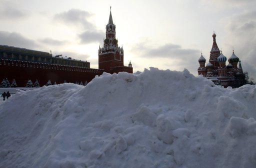 снегопад в Москве