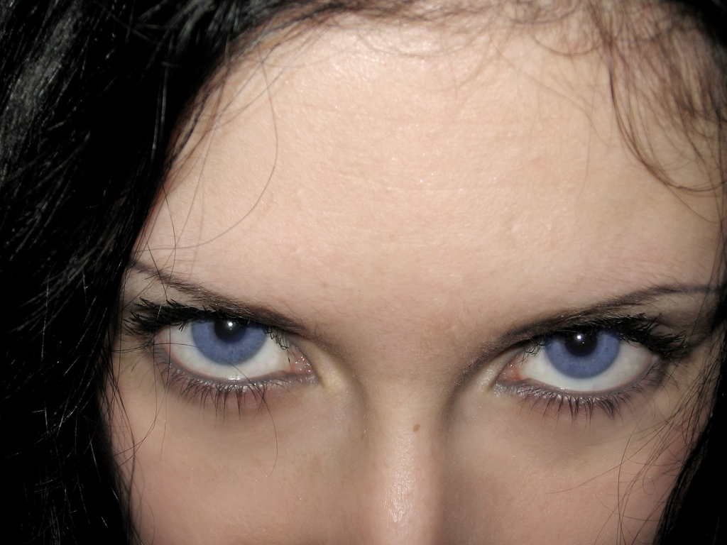 Голубые глаза эпитет