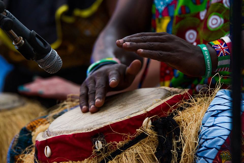 Африканские барабаны в обработке