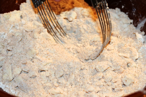 Рецепт песочного пирога с брусникой