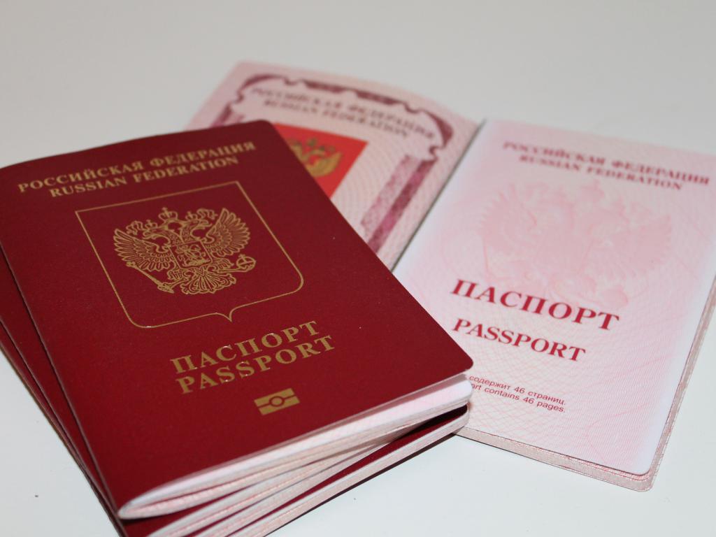 Паспорт для оформления визы