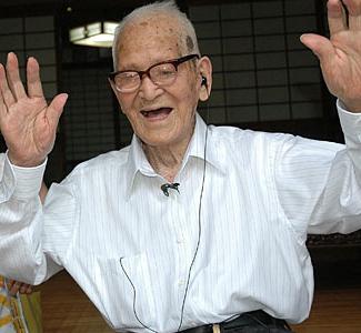 самый старый человек в мире 2012