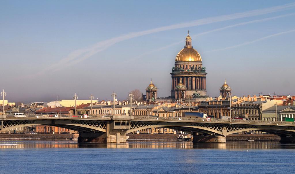 Вид Санкт-Петербурга