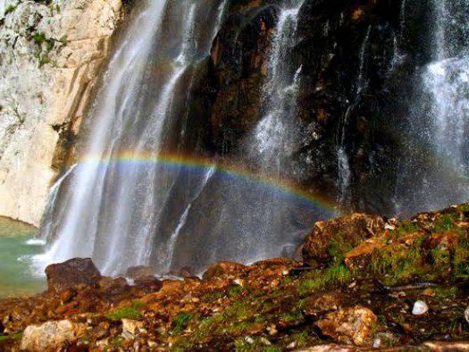 Гегский водопад Абхазия фото