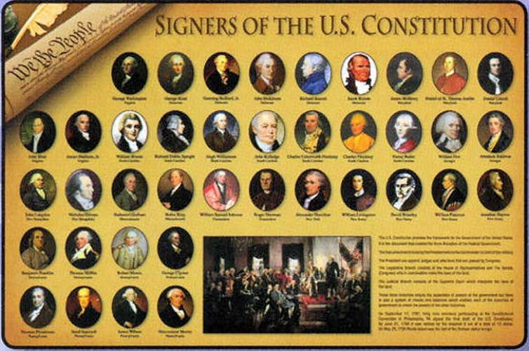 Авторы конституции США