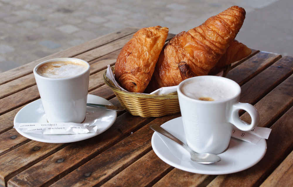 Круассаны - французский завтрак