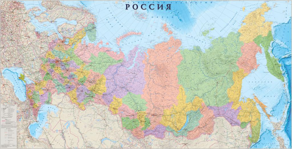 территориально административное устройство россии: карта