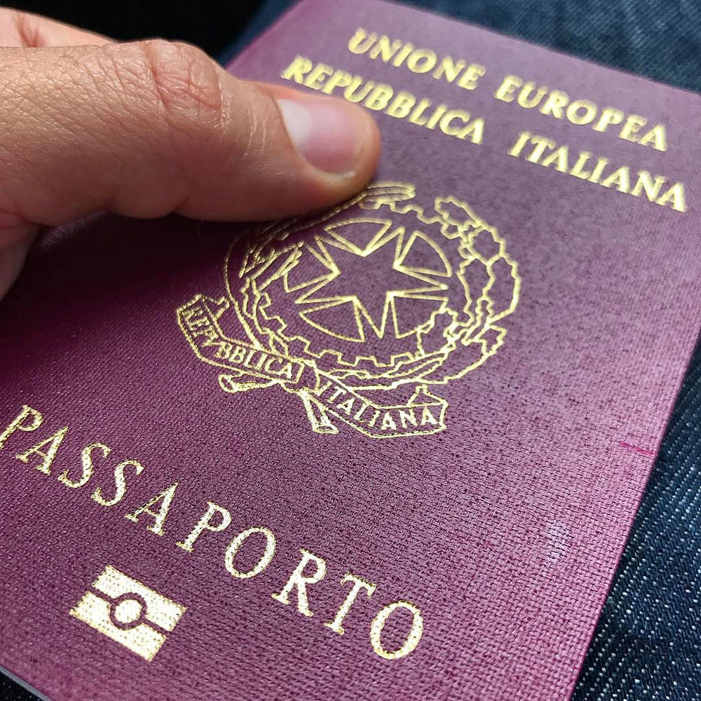 Итальянский паспорт