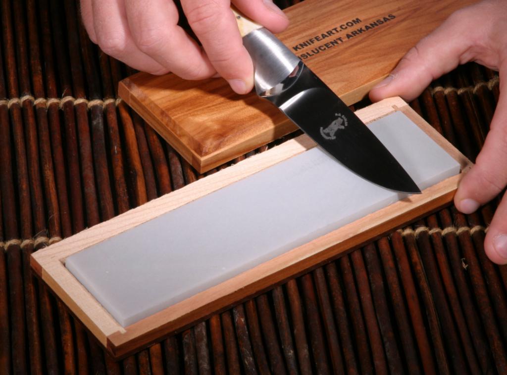 правила заточки ножей