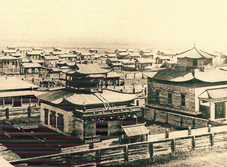 Постройки дацана в XIX веке