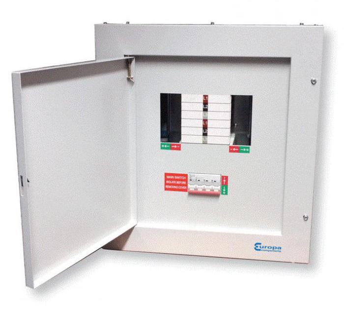 монтаж распределительного щитка