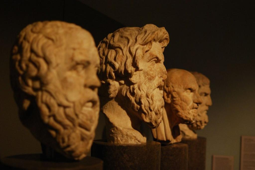 Бюсты античных философов