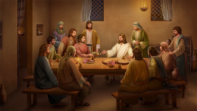 Трапеза Иисуса с учениками