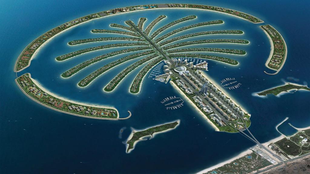 Искусственный остров в Дубае