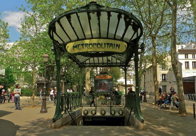 Метрополитен в столице Франции