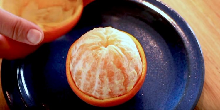 апельсин без кожуры