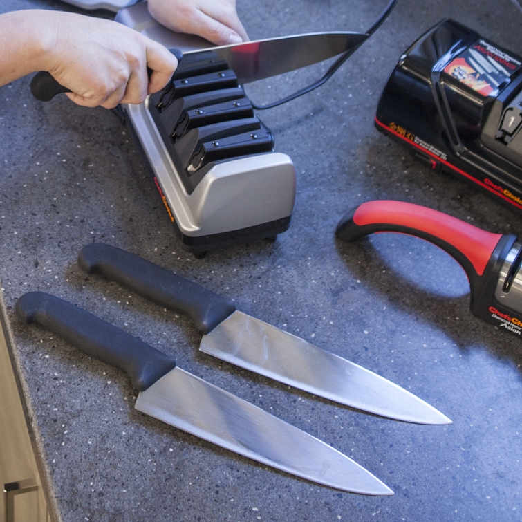 как заточить кухонный нож