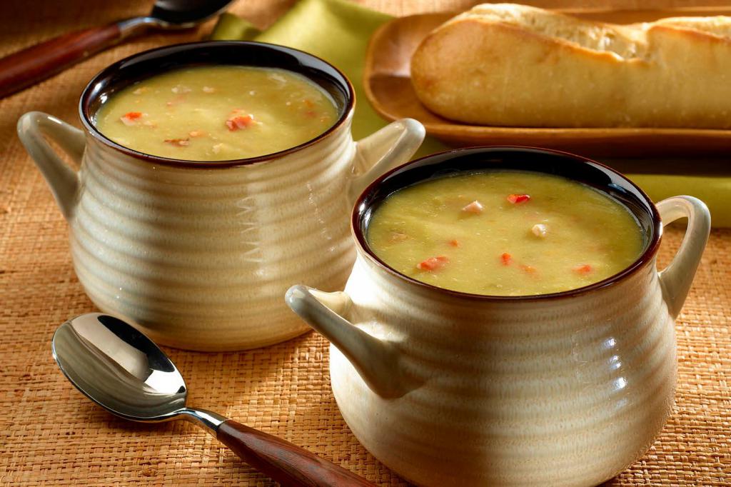 Диетический гороховый суп понравится гурманам
