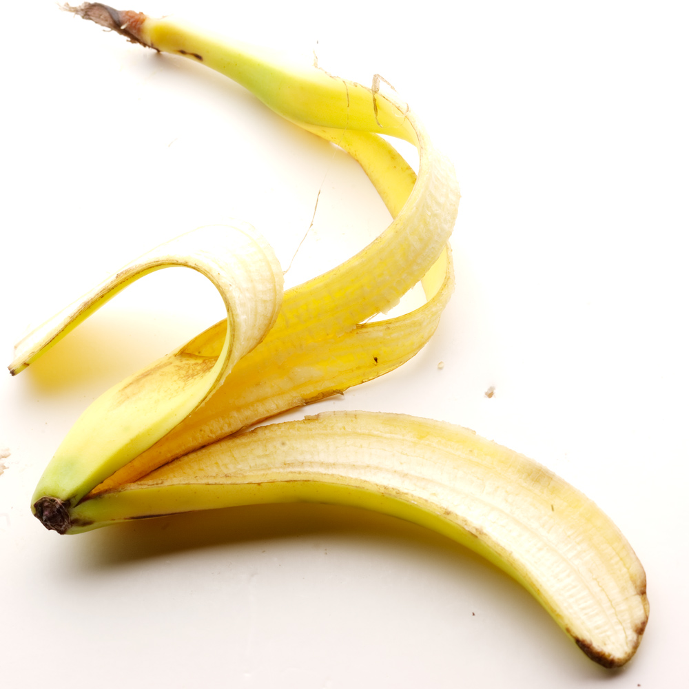 применение банановой шкурки