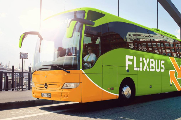 Автобус компании Фликсбас