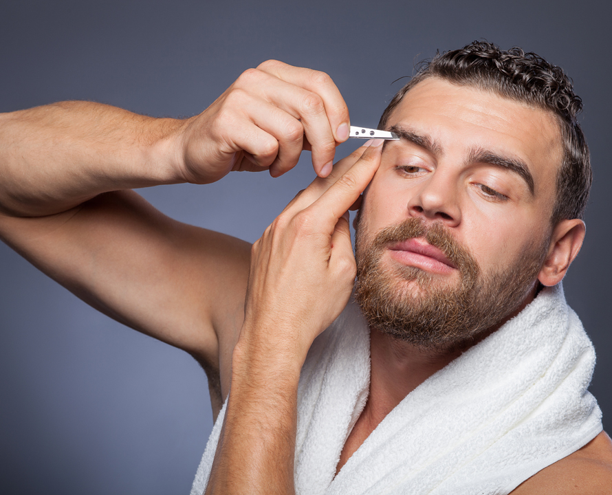 Как подстричь брови мужчине быстро и качественно в домашних условиях