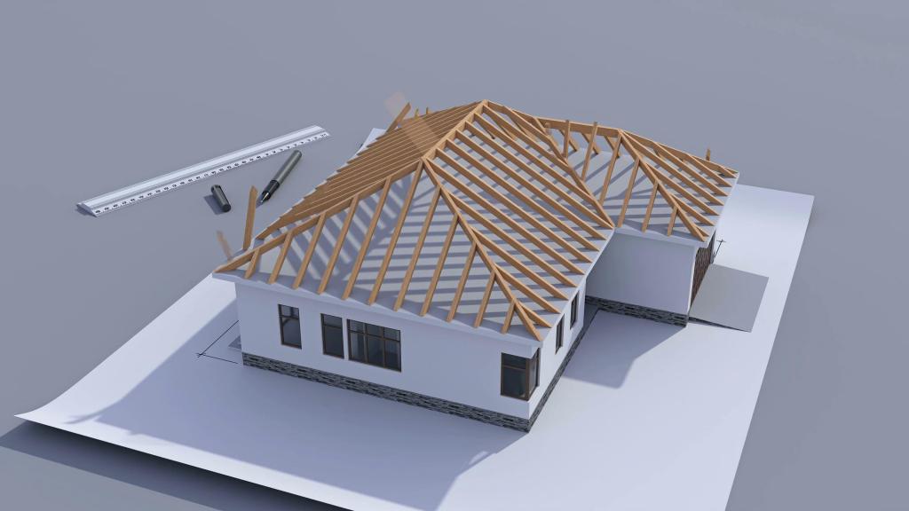 проект дома с вальмовой крышей