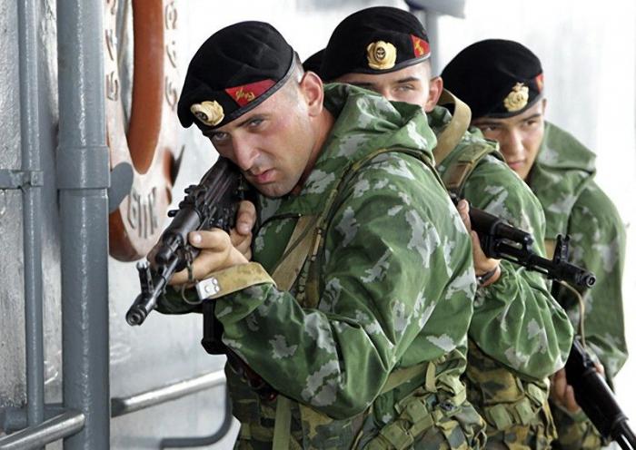 морская пехота россии черные береты фото