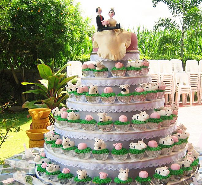 красивые свадебные торты 