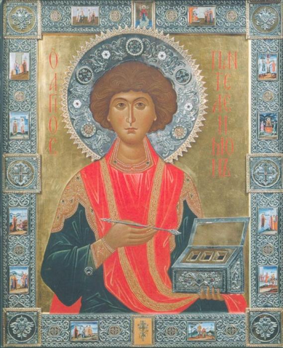 святой Пантелеймон икона 