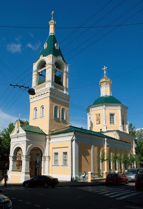 храм Ильи пророка в Москве 