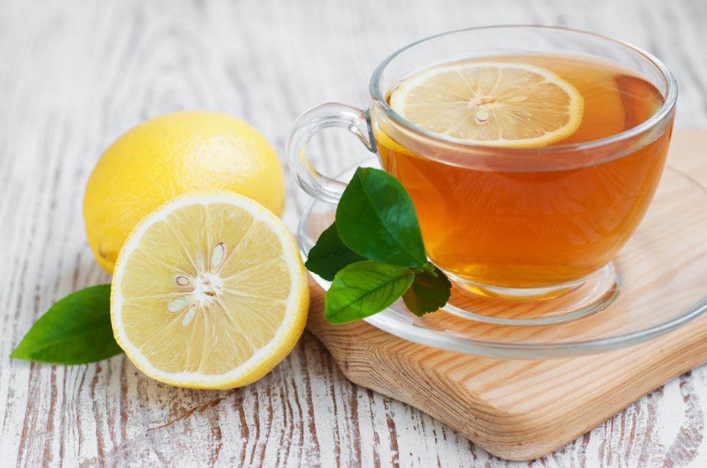 Чай с лимоном для профилактики простуд