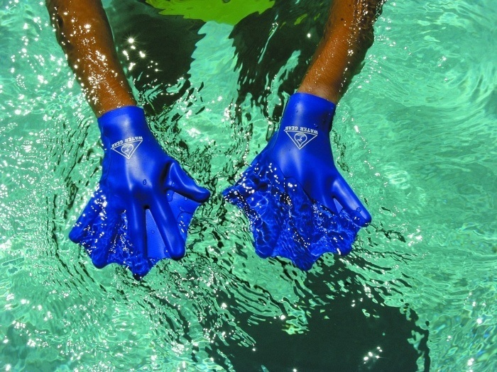 перчатки для аквааэробики