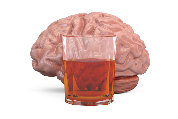 алкоголь отравляет мозг