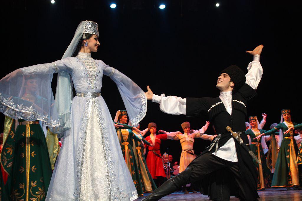традиционные танцы в Абхазии