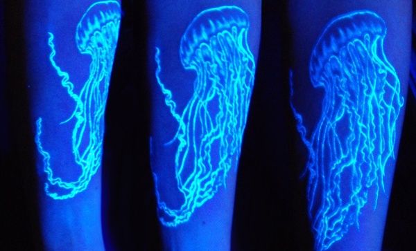 Татуировки светящиеся: описание с фото, вид в темноте, краска для нанесения тату, последующий уход за кожей и последствия
