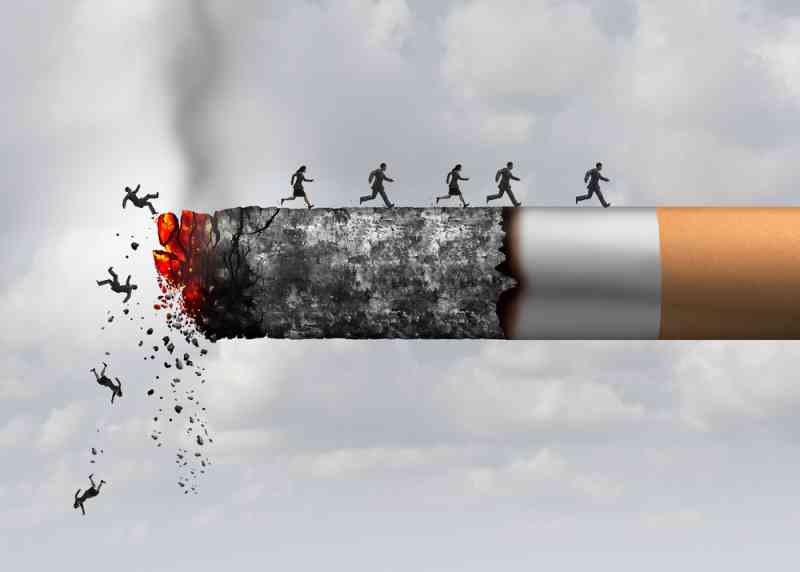 Табакокурение снижает жизнь