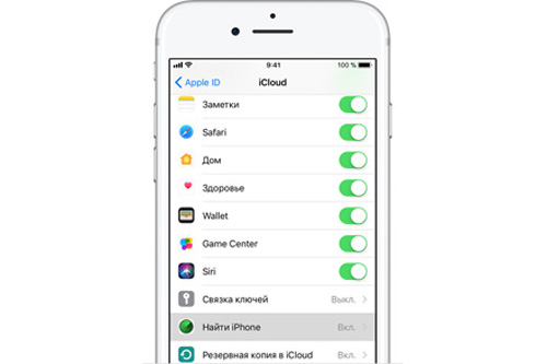 Функция «Найти iPhone»