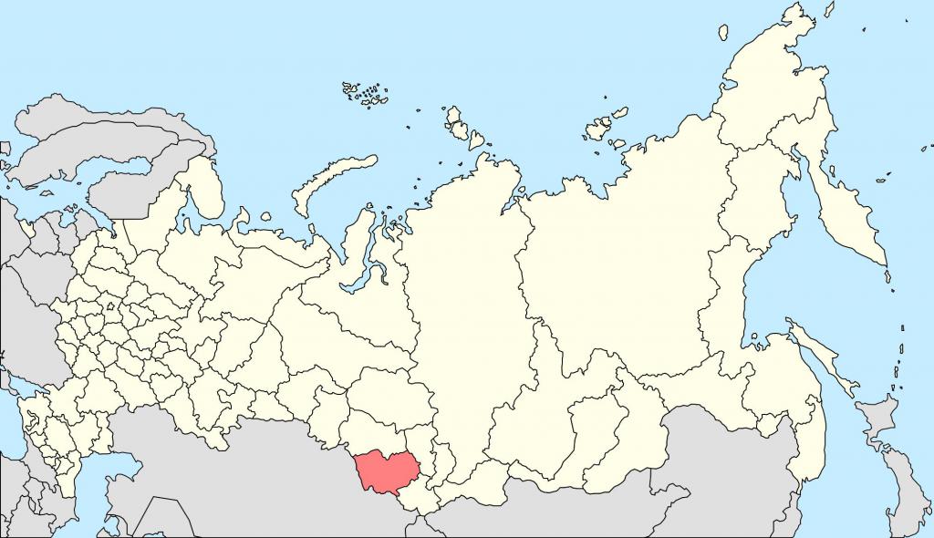 Барнаул на карте
