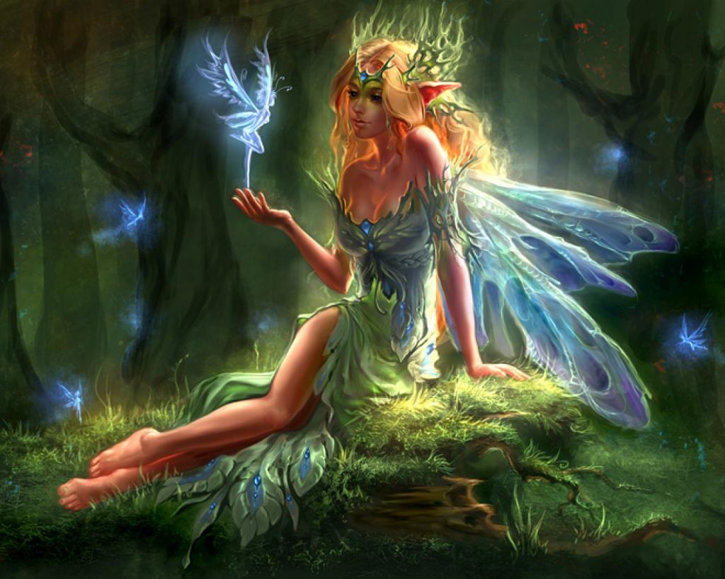 Эльфы и фея